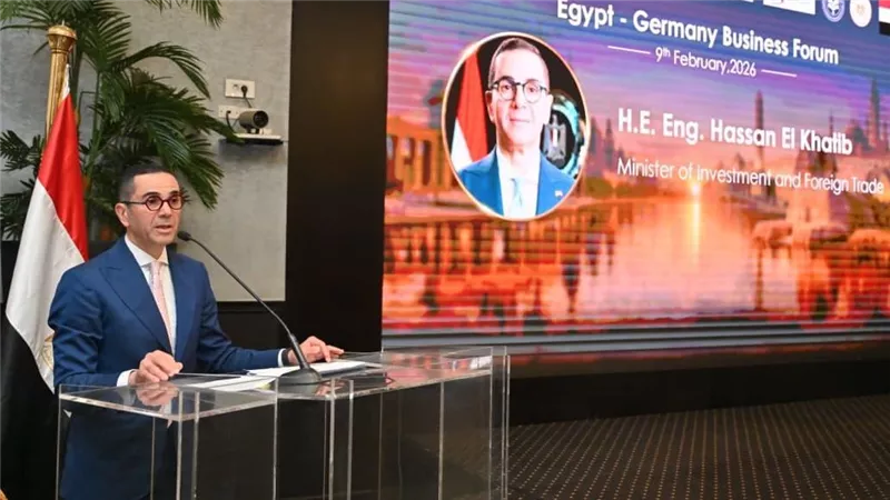 الخطيب: مصر منصة جاذبة للشركات الألمانية في الطاقة والسيارات والتكنولوجيا المتقدمة