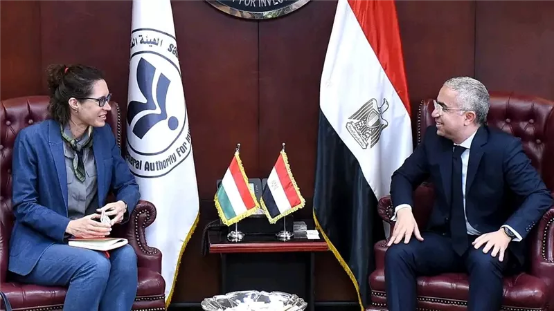 «الاستثمار» تخطط لتعميق الشراكة بين مصر والمجر وجذب استثمارات نوعية في «الطاقة» و«الصناعة»