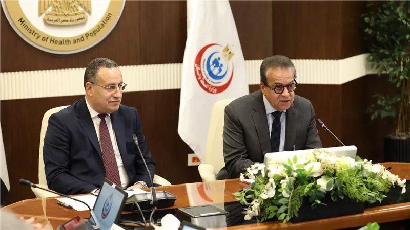 وزيرا الصحة والتعليم العالي يبحثان إدراج المستشفيات الجامعية في منظومة التأمين الصحي الشامل