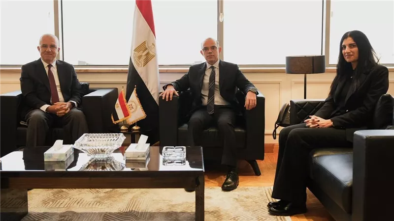 محمد فريد صالح ومحمد زكي السويدي يناقشان سبل زيادة الإنتاج والصادرات