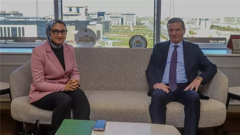 وزير الزراعة يبحث مع محافظ الوادي الجديد تعزيز التنمية الزراعية والتوسع في المحاصيل الاستراتيجية