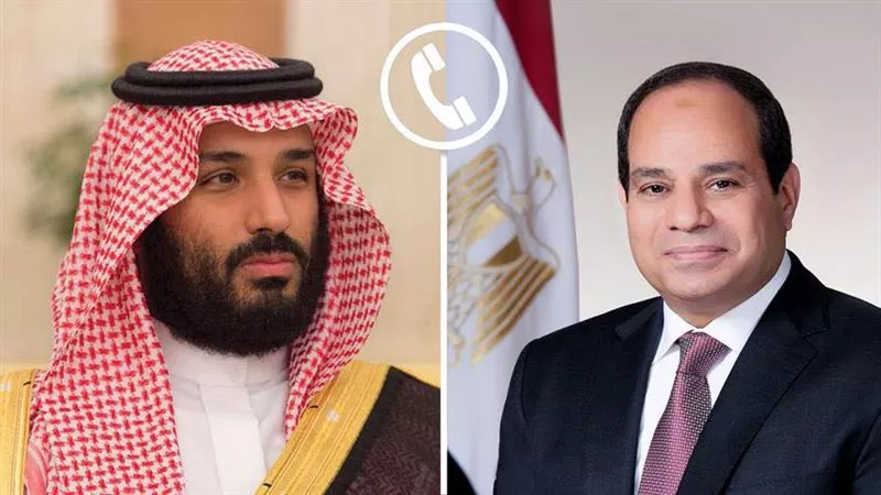 السيسي يدين الاعتداءات الإيرانية على السعودية ويؤكد لـ«بن سلمان» تضامن مصر مع المملكة