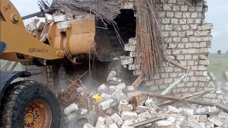 التنمية المحلية: إزالة التعديات على الأراضي الزراعية في 21 محافظة خلال عيد الفطر