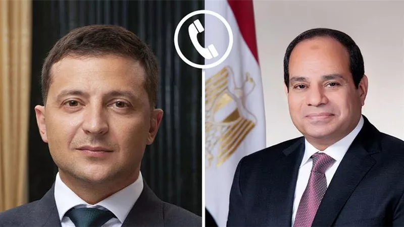 تحركات مصرية لوقف التصعيد.. السيسي يبحث مع زيلينسكي تطورات الأوضاع الإقليمية والدولية