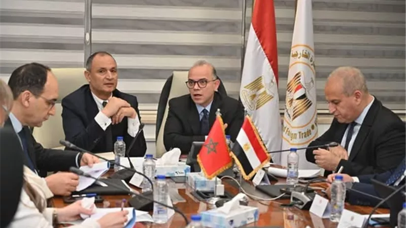 مصر والمغرب تبحثان تعزيز التبادل التجاري وخطط لزيادة الصادرات بين البلدين