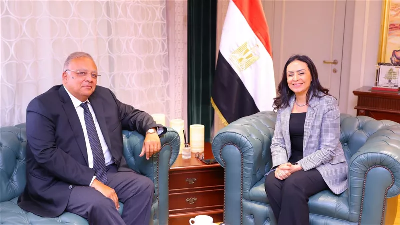 وزيرة التضامن تبحث تعزيز الحماية الاجتماعية مع المجلس القومي لحقوق الإنسان