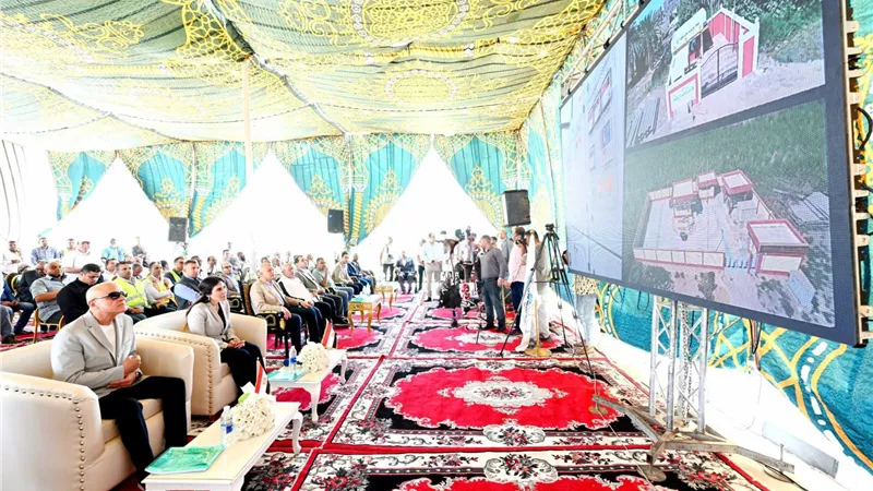 وزيرة الإسكان ومحافظ الأقصر يتابعان منظومة مياه الشرب والصرف الصحي ومشروعات «حياة كريمة»