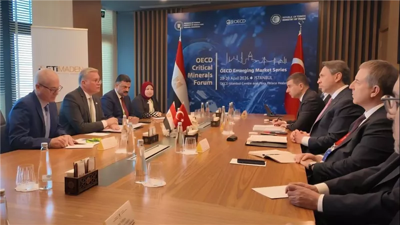 وزير البترول يبحث مع نظيره التركي تعزيز التعاون في التعدين والطاقة