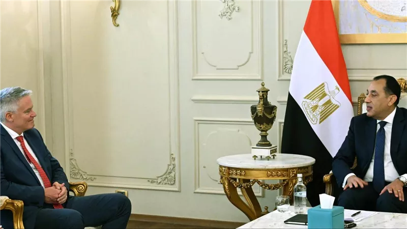 مدبولي يبحث مع سكرتير منظمة التعاون الاقتصادي تطلعات مصر للعضوية الكاملة