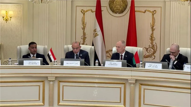 تبادل تجاري بـ60 مليون دولار.. خطة مشتركة لتعزيز الاستثمار بين مصر وبيلاروسيا