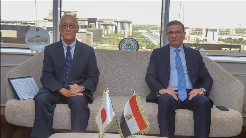 وزير الزراعة يبحث مع سفير اليابان تذليل العقبات أمام الصادرات الزراعية