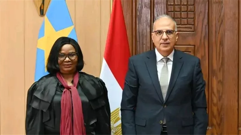 تعاون مصري كونغولي لإنشاء محطات مياه الشرب الجوفية المزودة بالطاقة الشمسية بمقاطعة كينشاسا