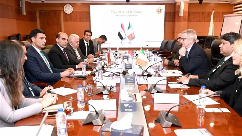 مصر وأيرلندا تبحثان توسيع التعاون الصناعي في الدواء والطاقة والتكنولوجيا المتقدمة