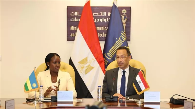 تعاون مصري رواندي لتطوير مشروعات ذكاء اصطناعي في الصحة والزراعة والخدمات الحكومية